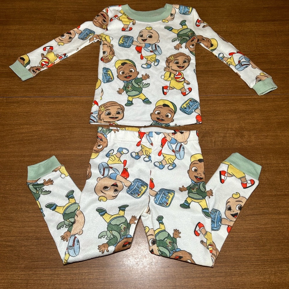 Cocomelon boys 2 piece sleep set size 2T